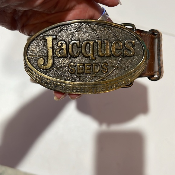 Jacques seeds, farmers seed the world, buckle and belt - Picture 2 of 10